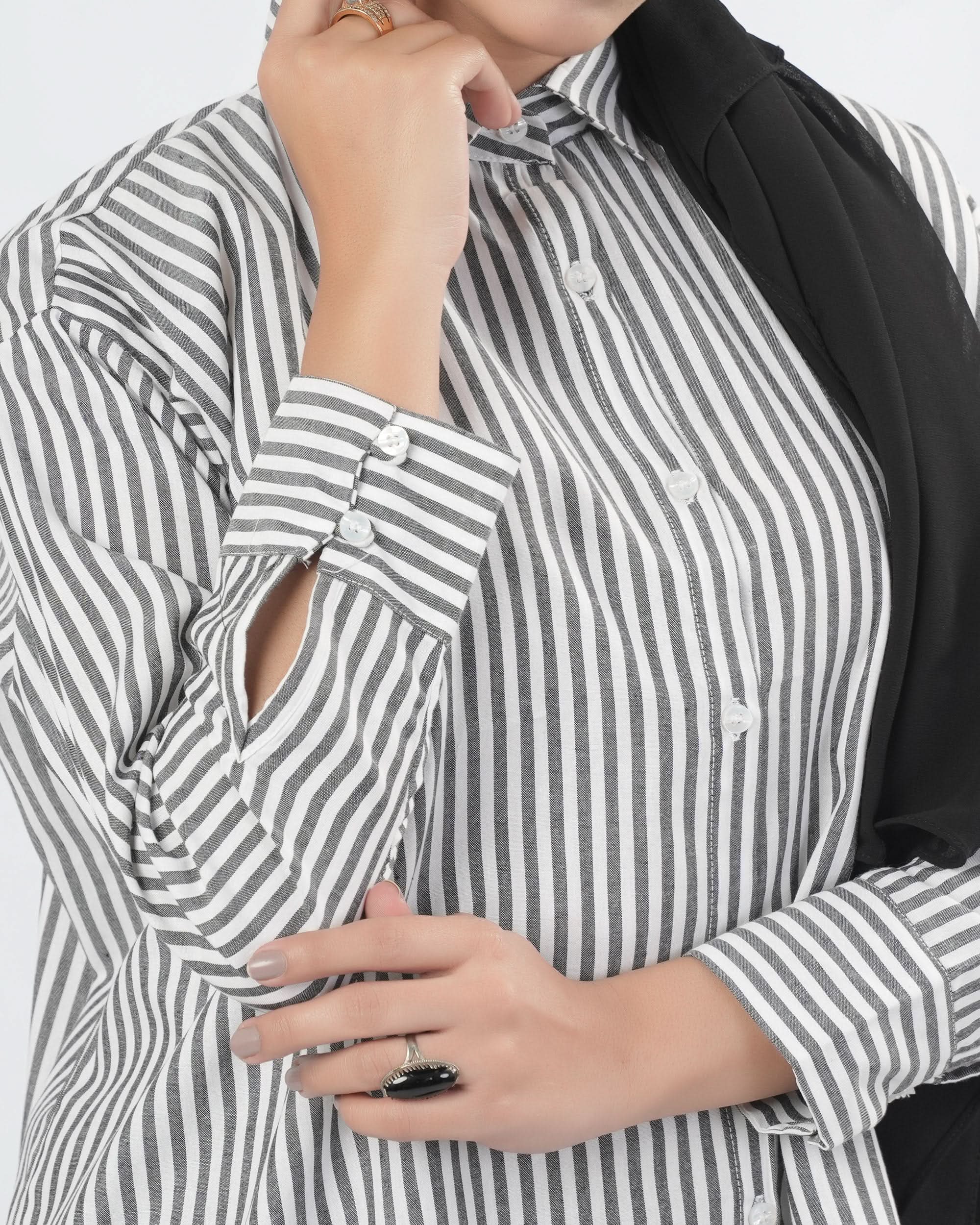Valuables Women's Stripe Shirt, Women T-Shirts & Tops, Chase Value, Chase Value