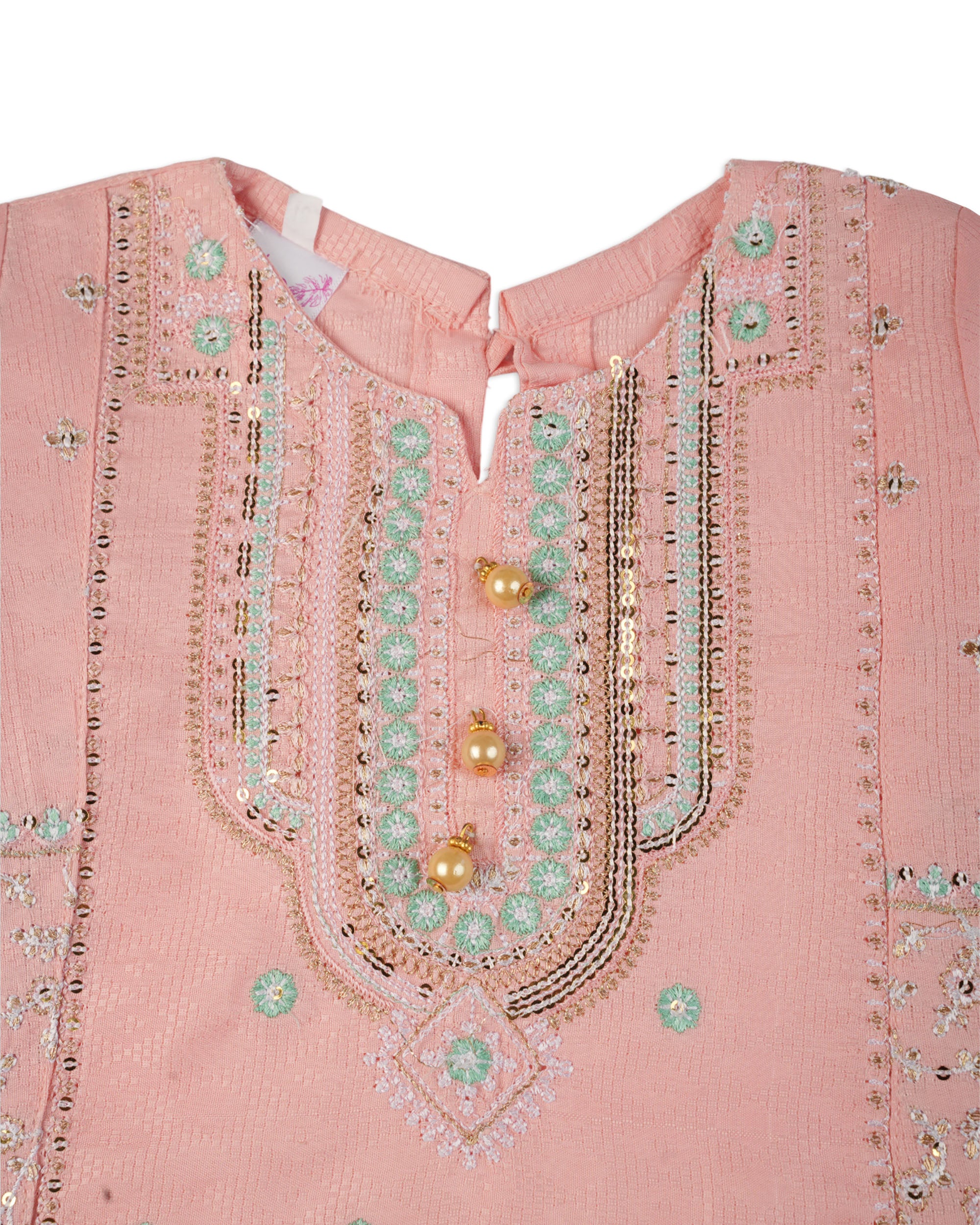 Girl’s Embroidered Shalwar Suit, Girls Shalwar Kameez, Chase Value, Chase Value