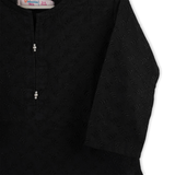 Valuables Girls Chikankari Kurti - Black, Girls Kurti, Chase Value, Chase Value