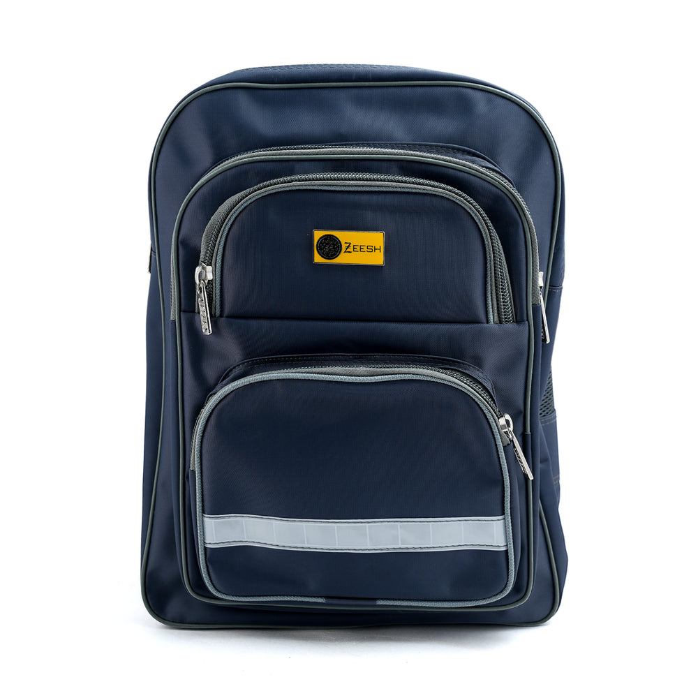 Kids School Backpack 17" Zee-216 - Grey, School Bags, Chase Value, Chase Value