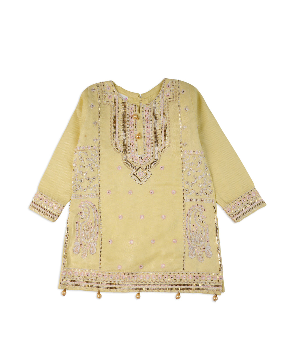 Girl’s Embroidered Shalwar Suit, Girls Shalwar Kameez, Chase Value, Chase Value