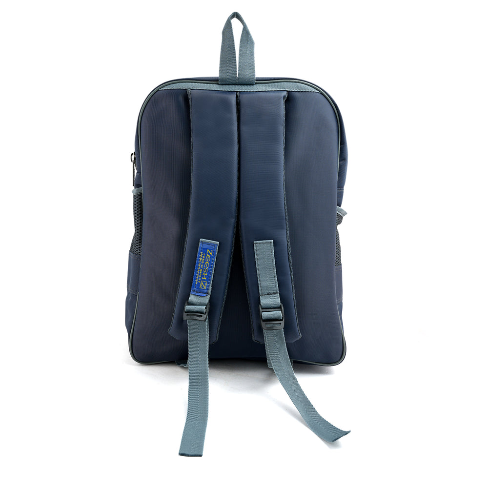 Kids School Backpack 17" Zee-216 - Grey, School Bags, Chase Value, Chase Value
