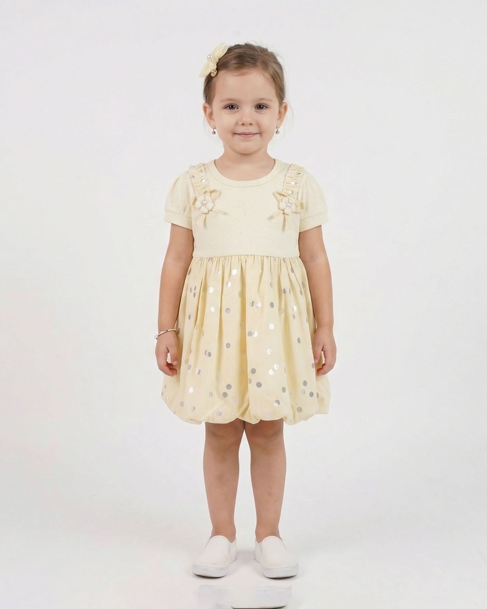 Girl’s Half Sleeves Frock, Girls Frocks, Chase Value, Chase Value