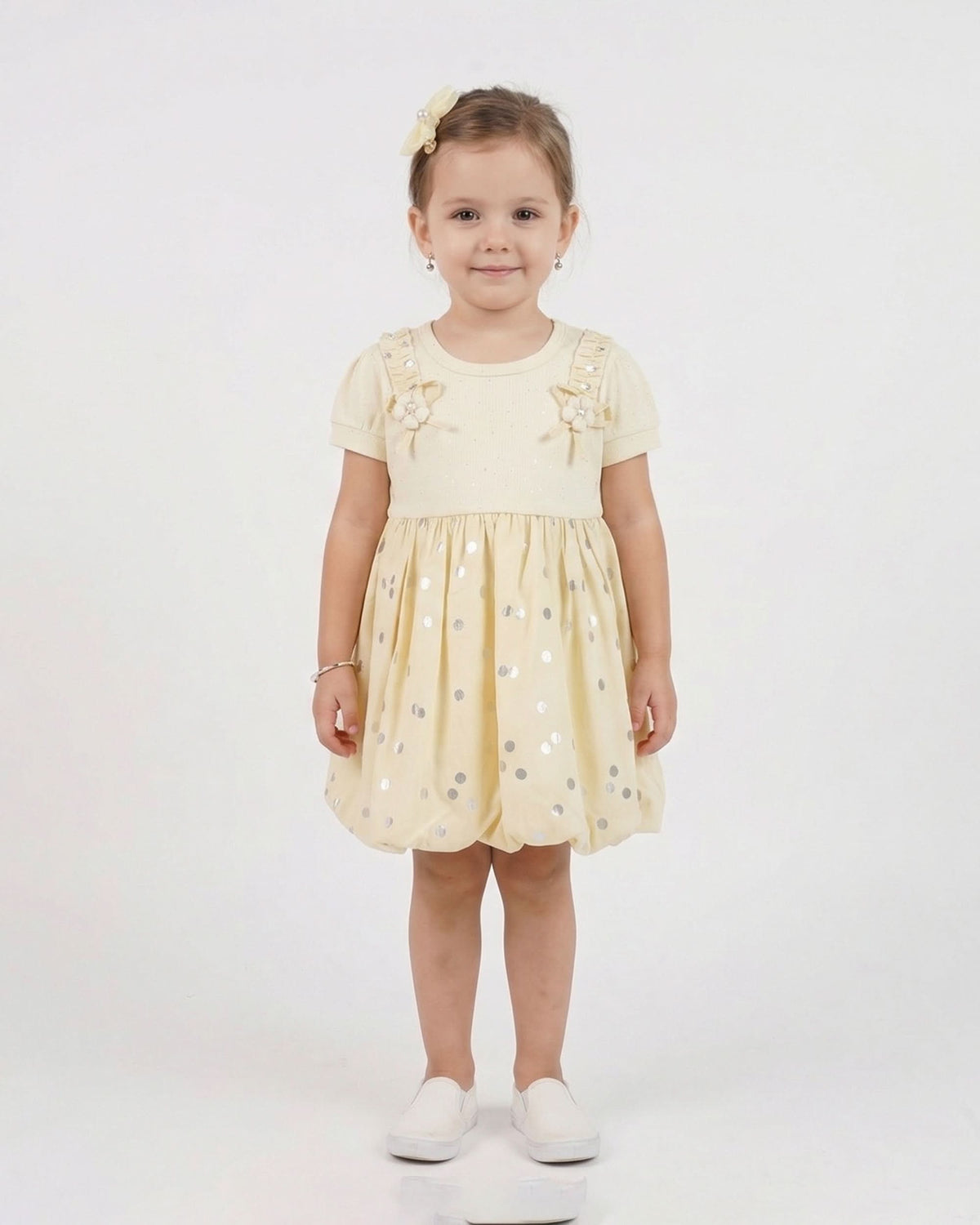 Girl’s Half Sleeves Frock, Girls Frocks, Chase Value, Chase Value