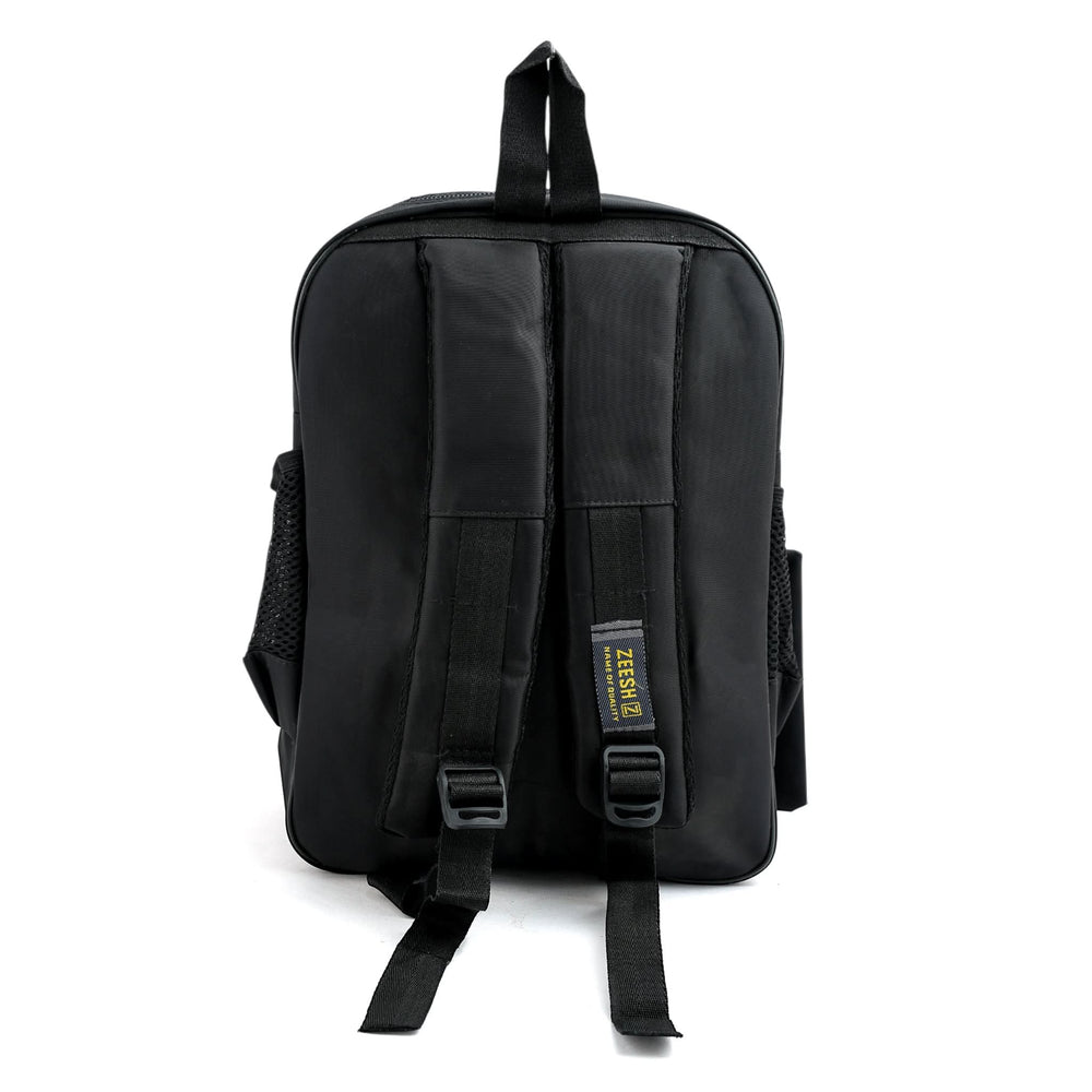 Kids School Backpack 15.5" Zee-214 - Black, School Bags, Chase Value, Chase Value