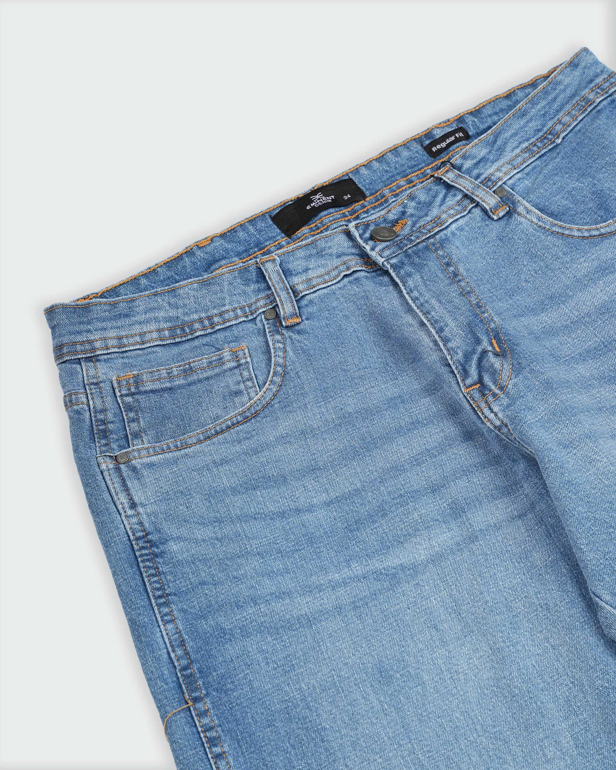 Eminent Men's Woven Denim Pants