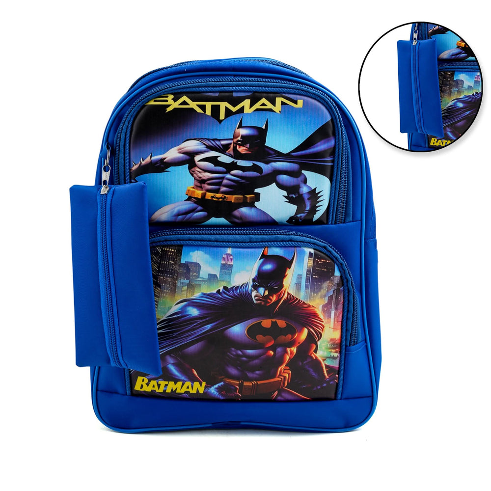 Kids School Backpack 15.5" Zee-214 - Royal Blue, School Bags, Chase Value, Chase Value