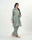 Valuables Women's Printed Jacquard 2Pc Suit