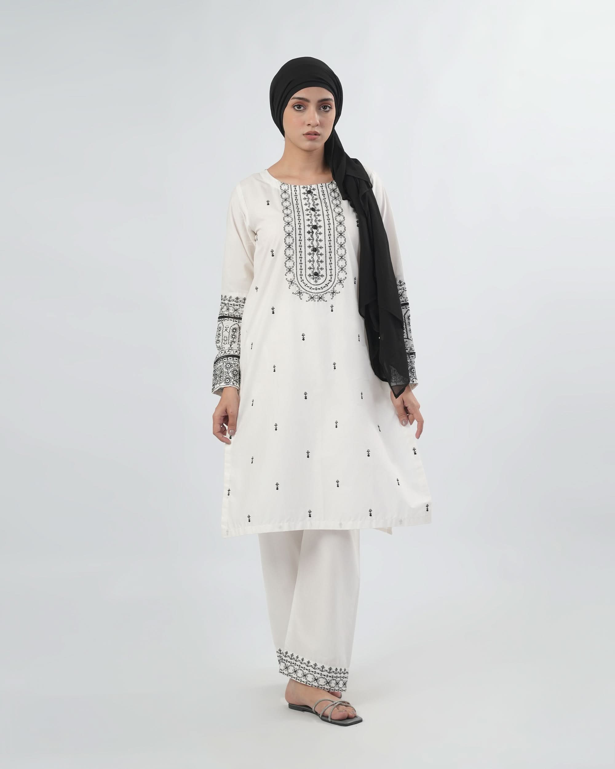 Valuables Women’s Embroidered 3 Pcs Suit, Women Shalwar Suits, Chase Value, Chase Value