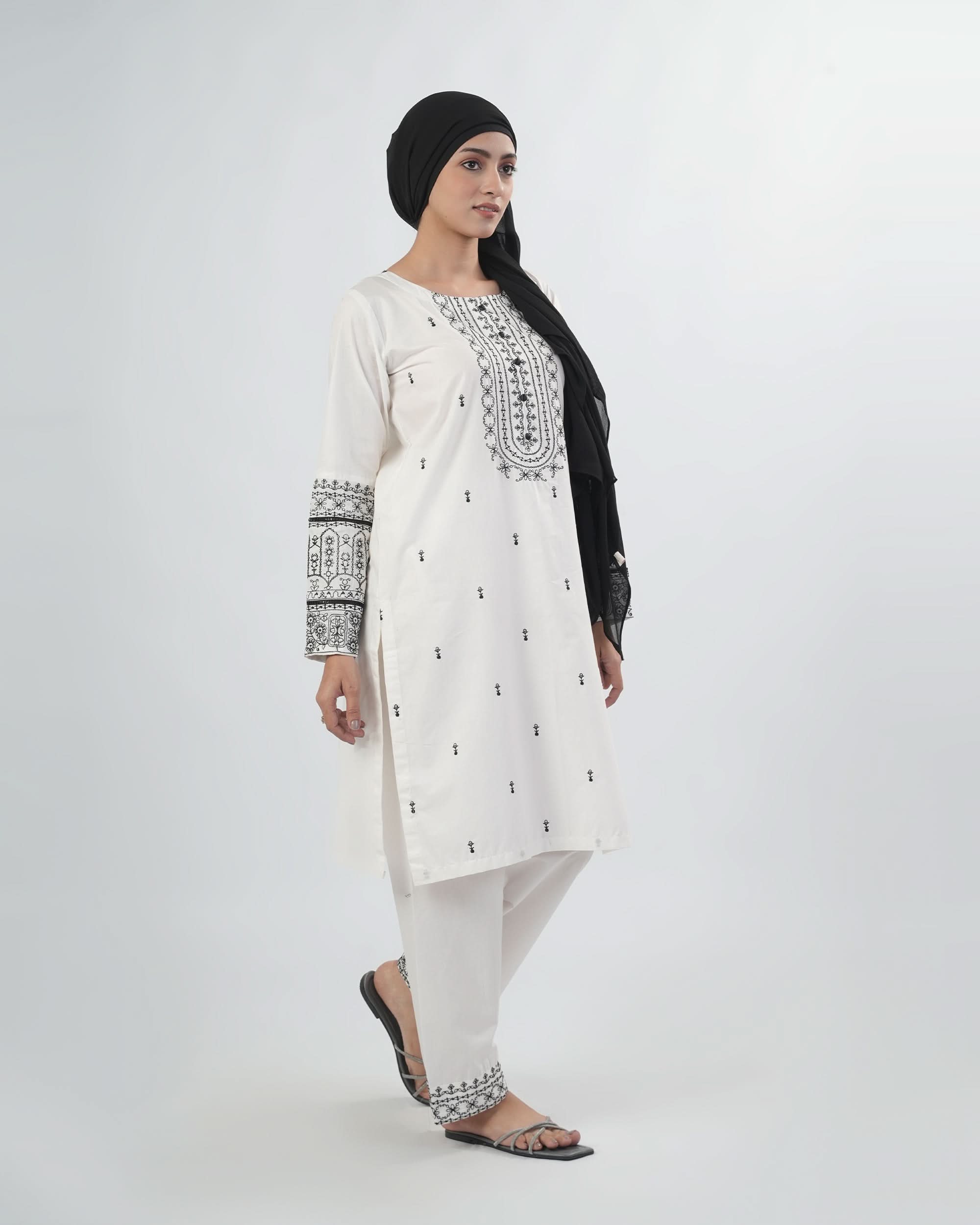 Valuables Women’s Embroidered 3 Pcs Suit, Women Shalwar Suits, Chase Value, Chase Value