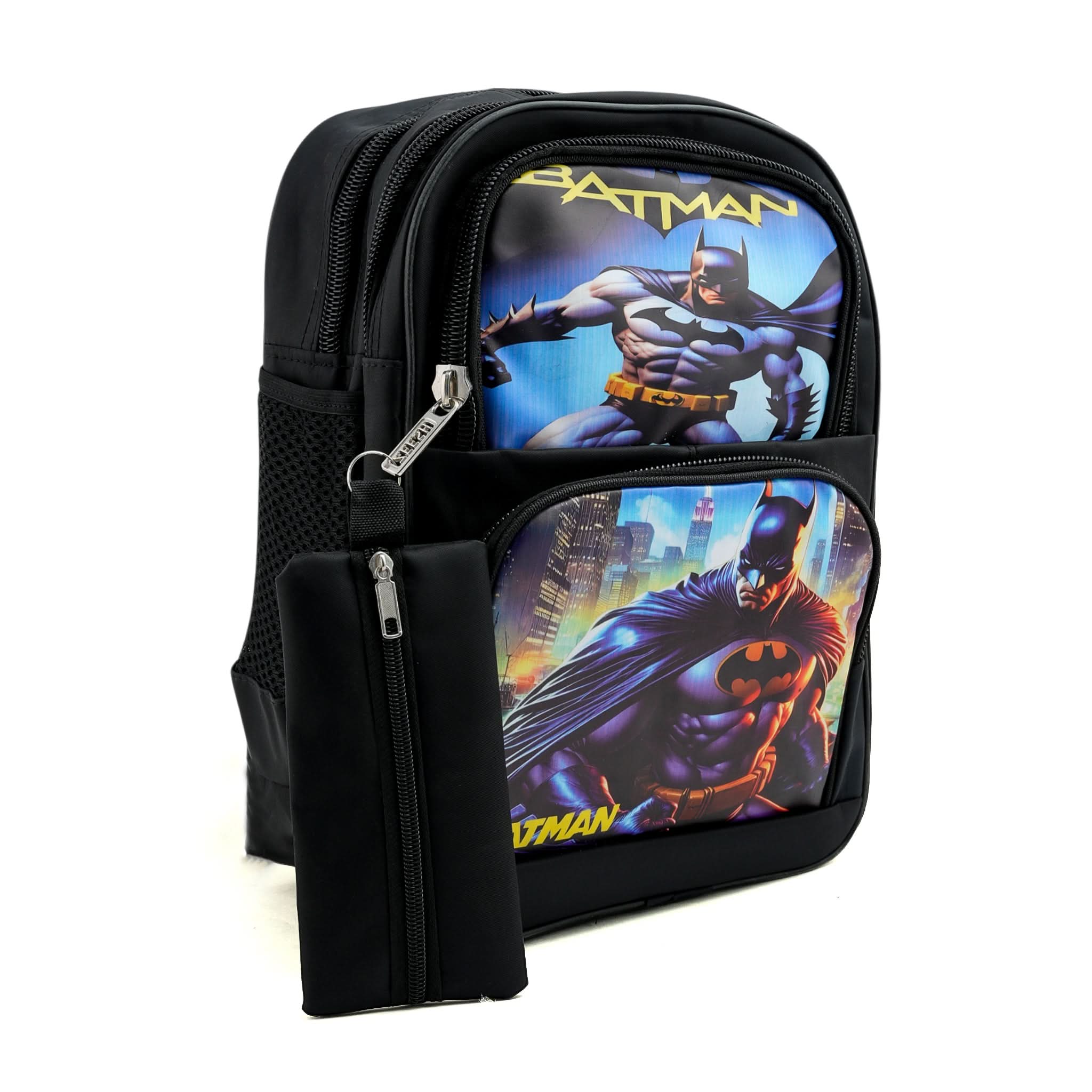 Kids School Backpack 14.5" Zee-214 - Black, School Bags, Chase Value, Chase Value