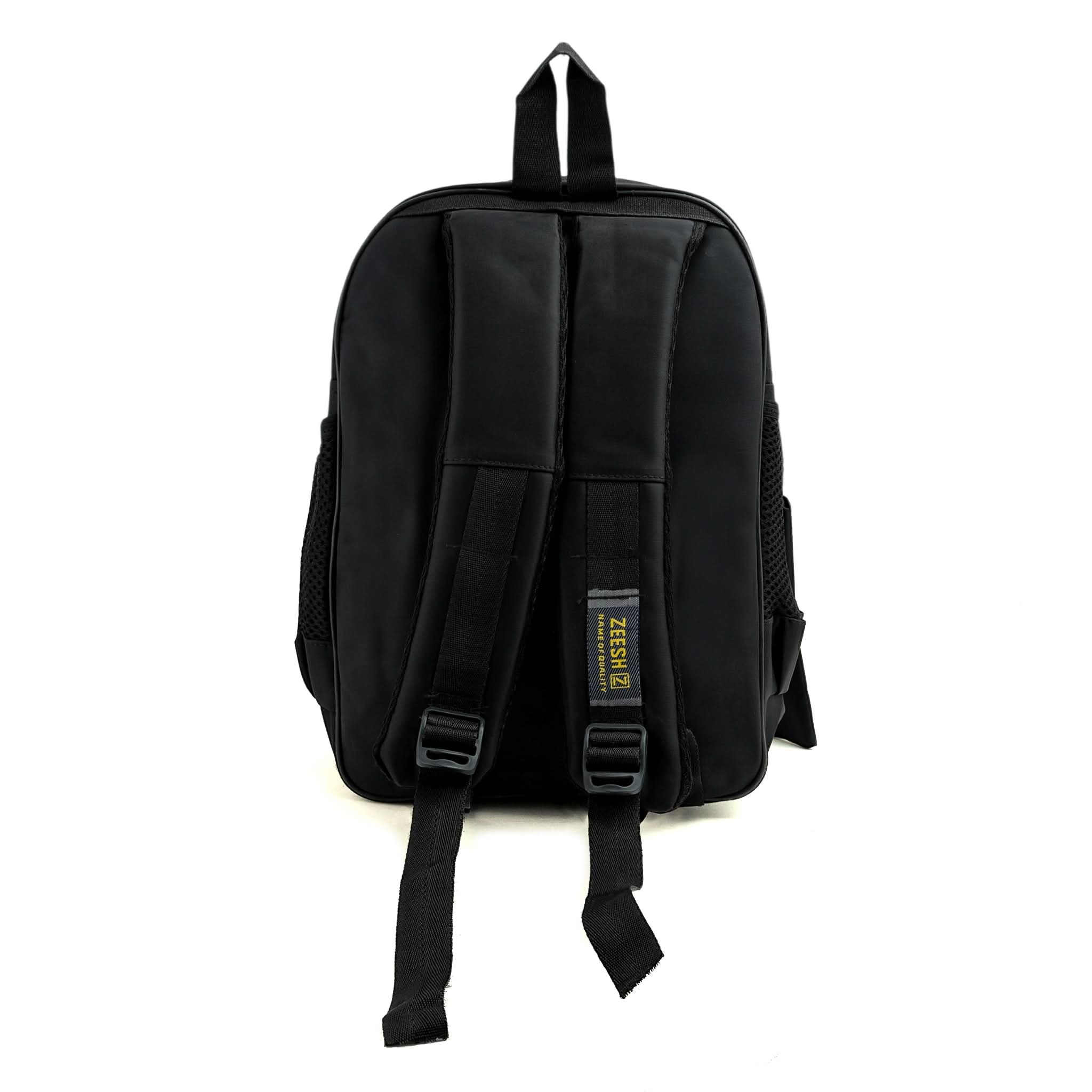 Kids School Backpack 14.5" Zee-214 - Black, School Bags, Chase Value, Chase Value