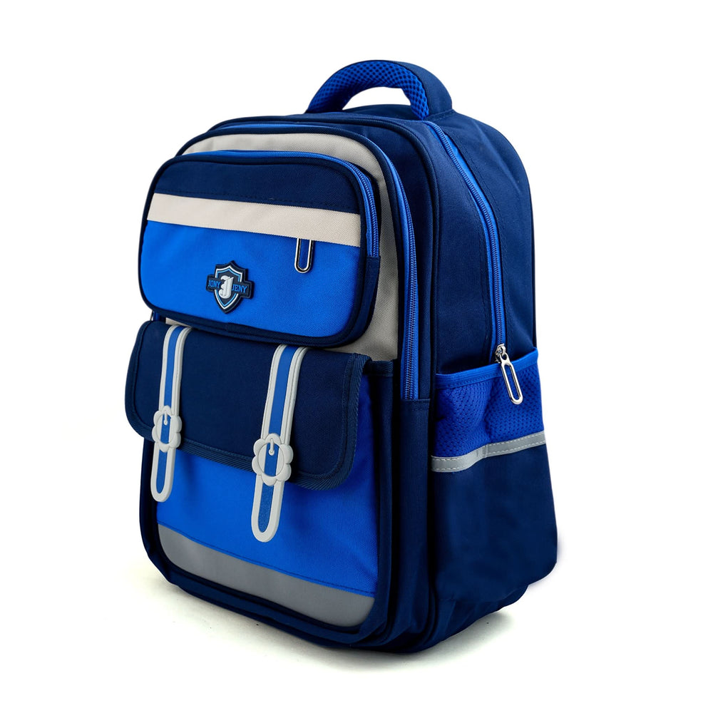 Kids School Backpack 16" - Blue, School Bags, Chase Value, Chase Value