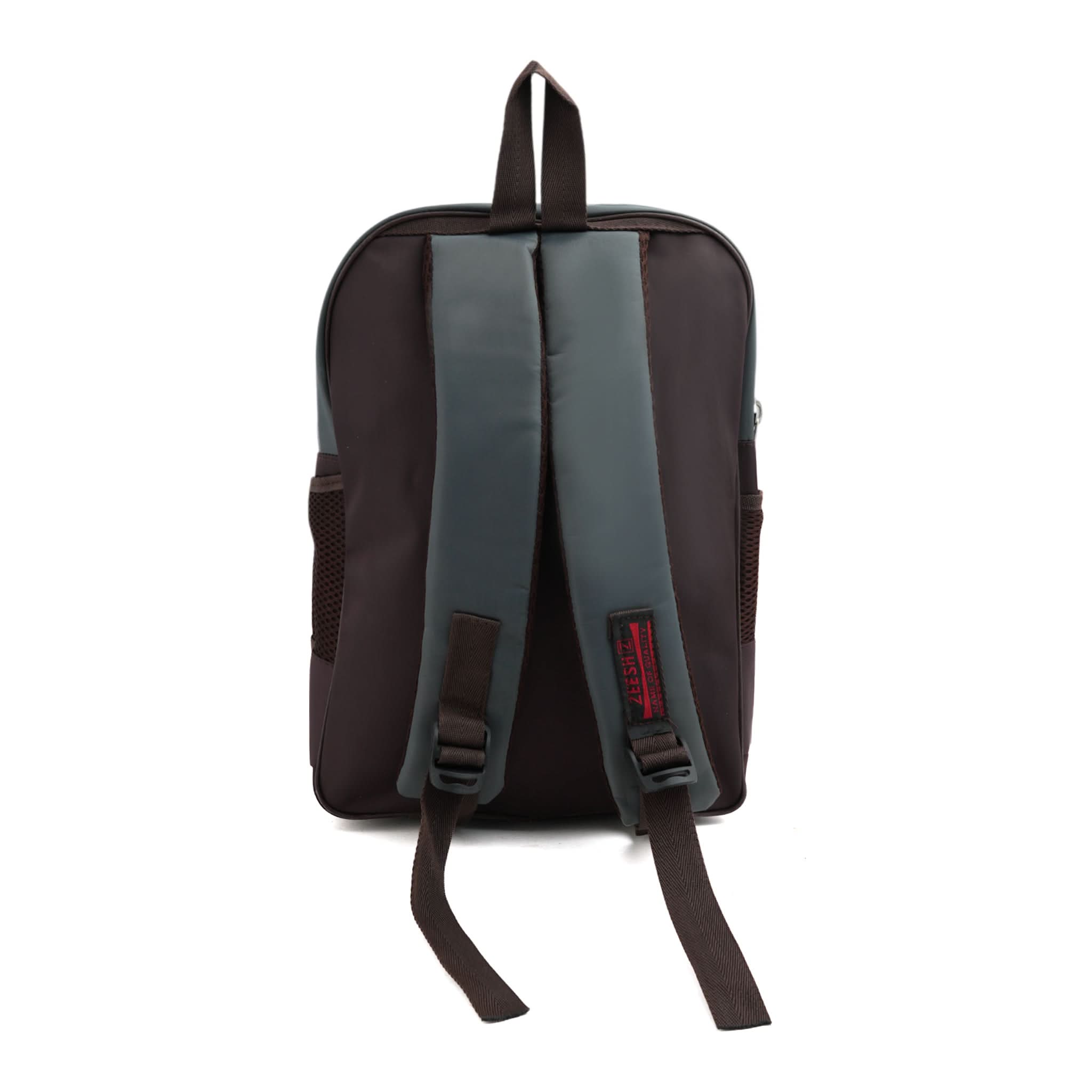 Kids School Backpack 15.5" Zee-213 - Brown, School Bags, Chase Value, Chase Value