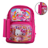 Kids School Backpack 14.5" Zee-214 - Pink, School Bags, Chase Value, Chase Value