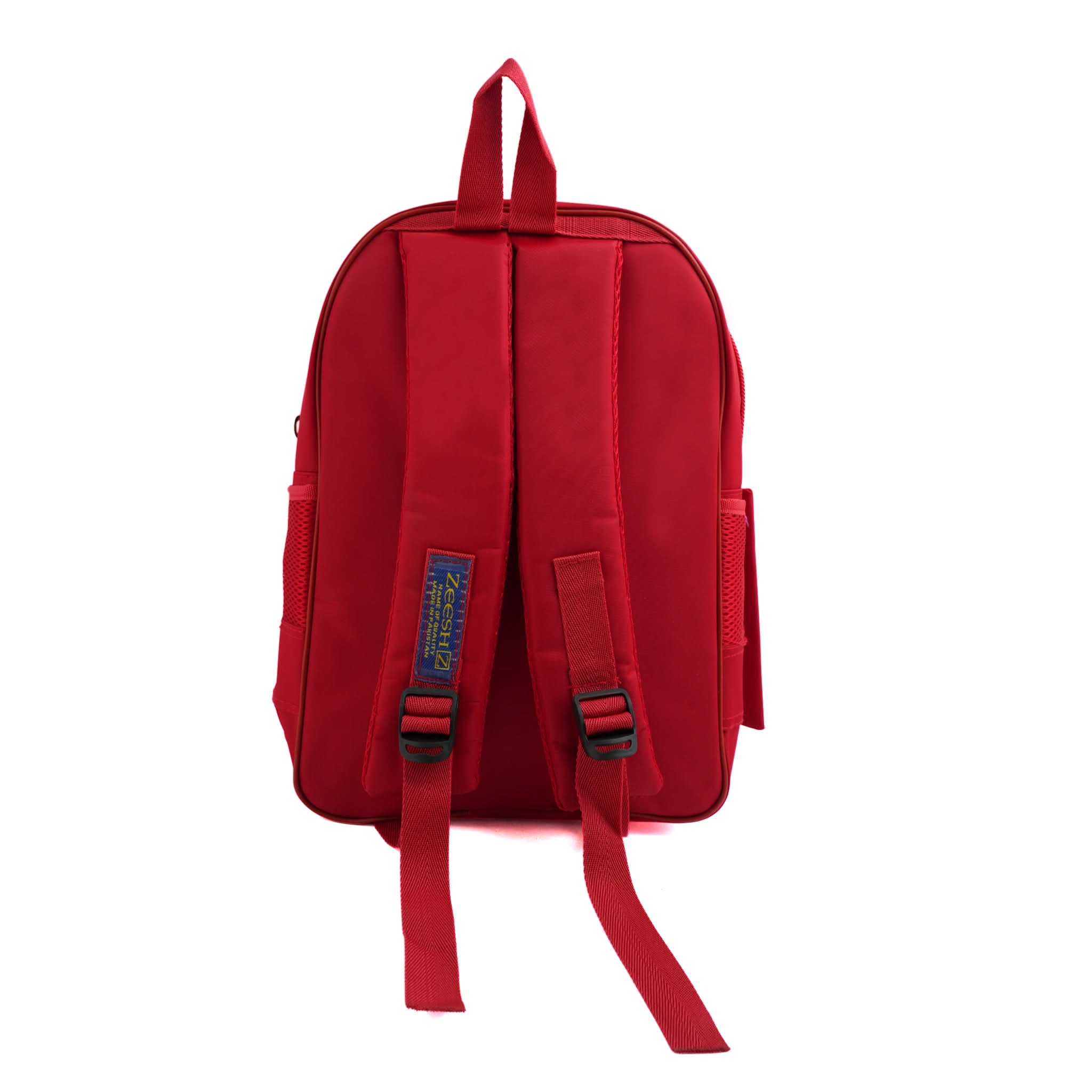 Kids School Backpack 14.5" Zee-214 - Red, School Bags, Chase Value, Chase Value