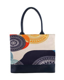 Women's Canvas Rexine Tote Bag, Women Bags, Chase Value, Chase Value