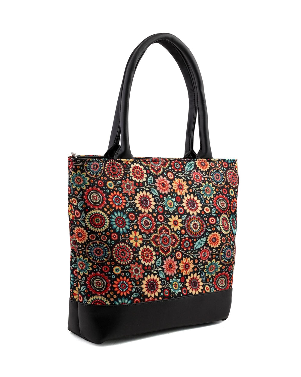 Women's Canvas Rexine Tote Bag, Women Bags, Chase Value, Chase Value