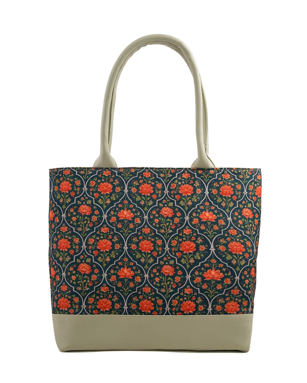 Women's Canvas Rexine Tote Bag, Women Bags, Chase Value, Chase Value