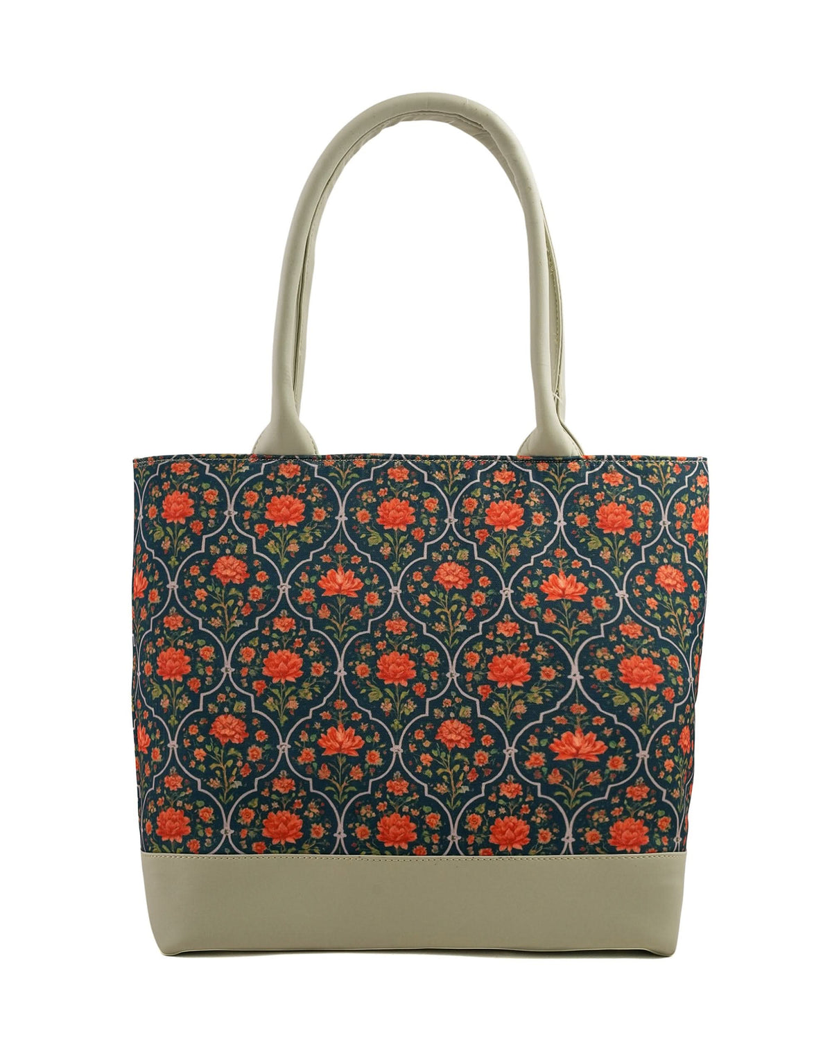 Women's Canvas Rexine Tote Bag, Women Bags, Chase Value, Chase Value