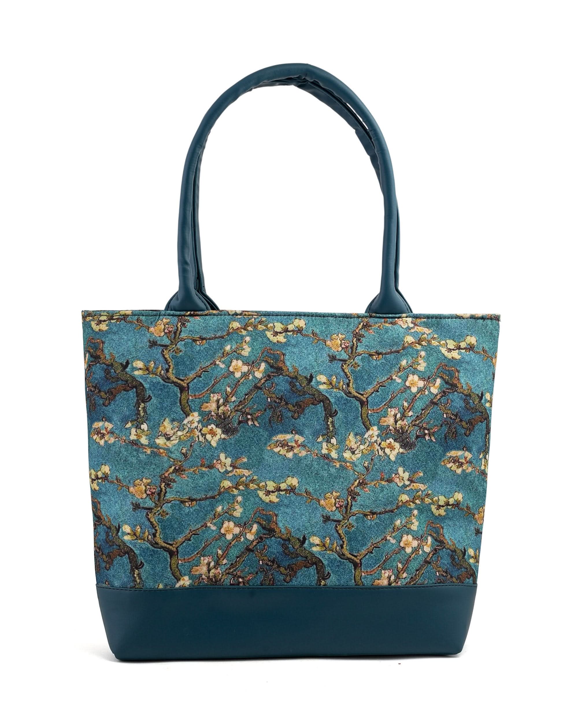 Women's Canvas Rexine Tote Bag, Women Bags, Chase Value, Chase Value