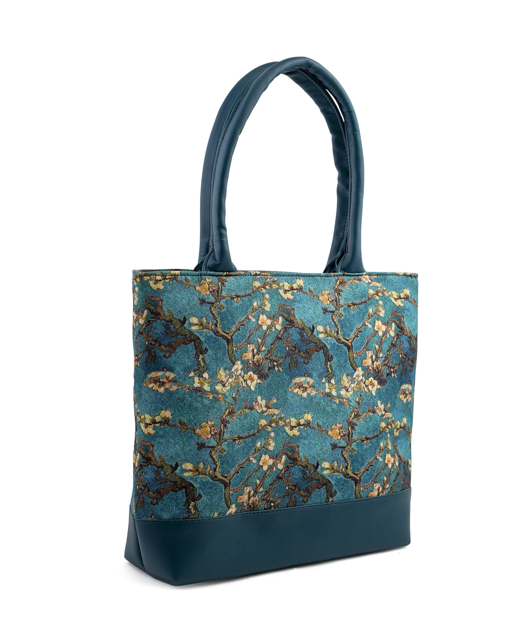 Women's Canvas Rexine Tote Bag, Women Bags, Chase Value, Chase Value