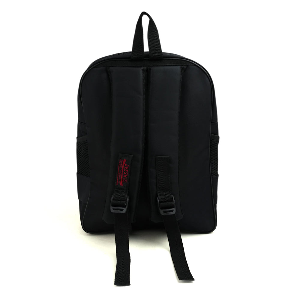 Kids School Backpack 15.5" Zee-215 - Black, School Bags, Chase Value, Chase Value