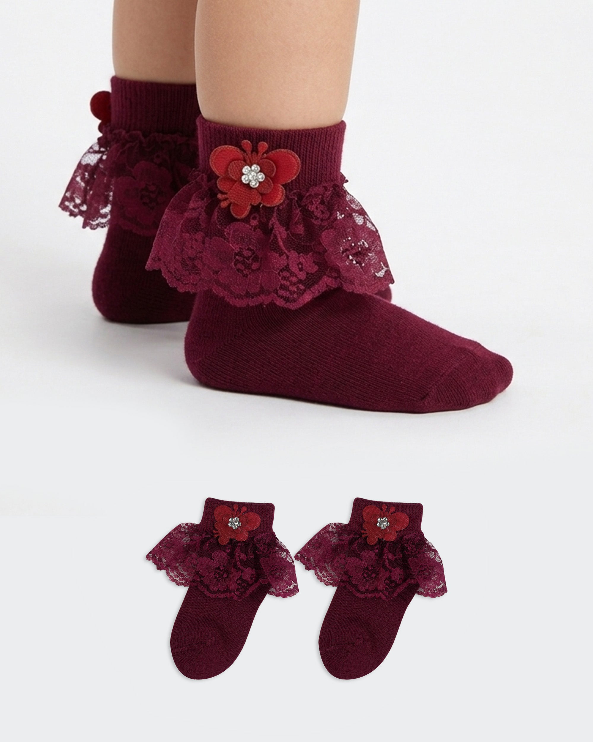 Eminent Girls Frill Socks, Girls Socks, Eminent, Chase Value