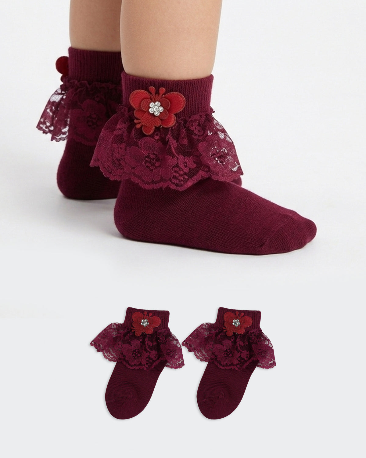 Eminent Girls Frill Socks, Girls Socks, Eminent, Chase Value