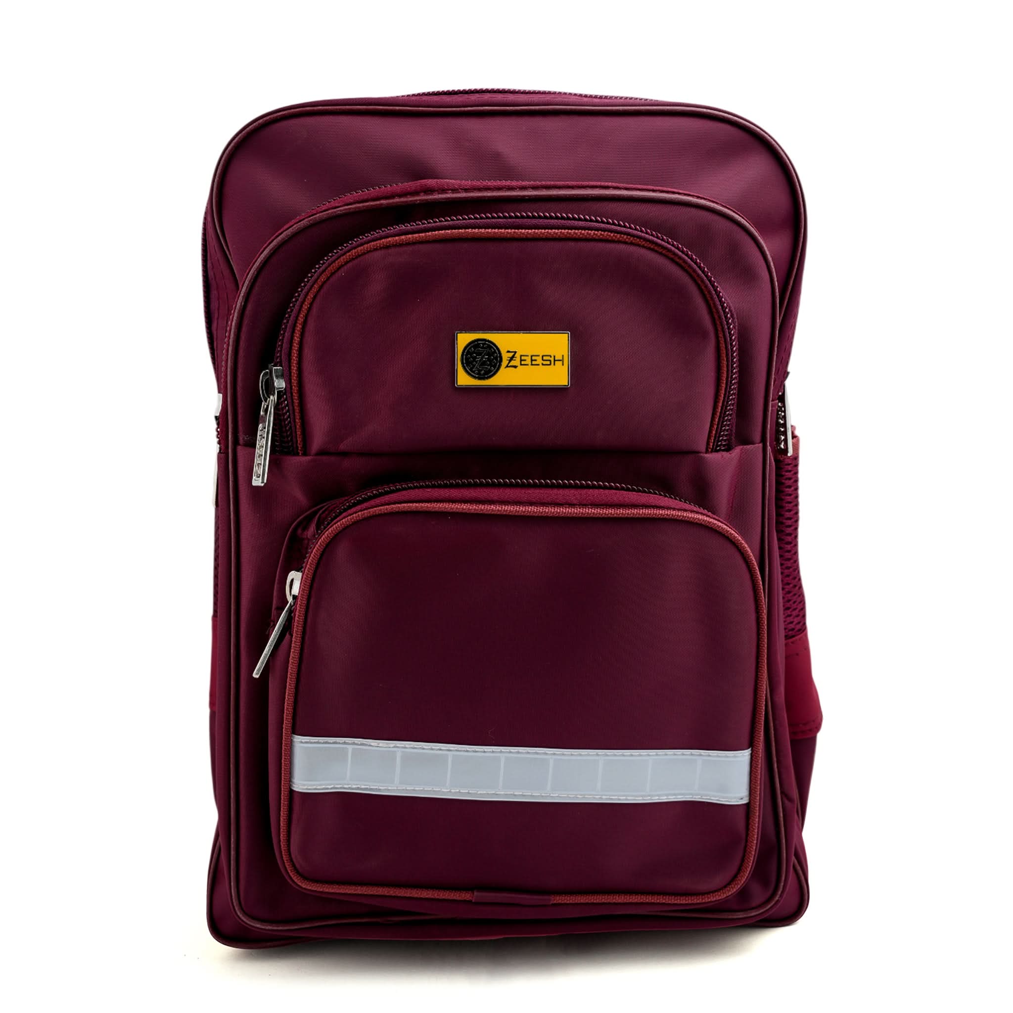 Kids School Backpack 15" Zee-216 - Maroon, School Bags, Chase Value, Chase Value