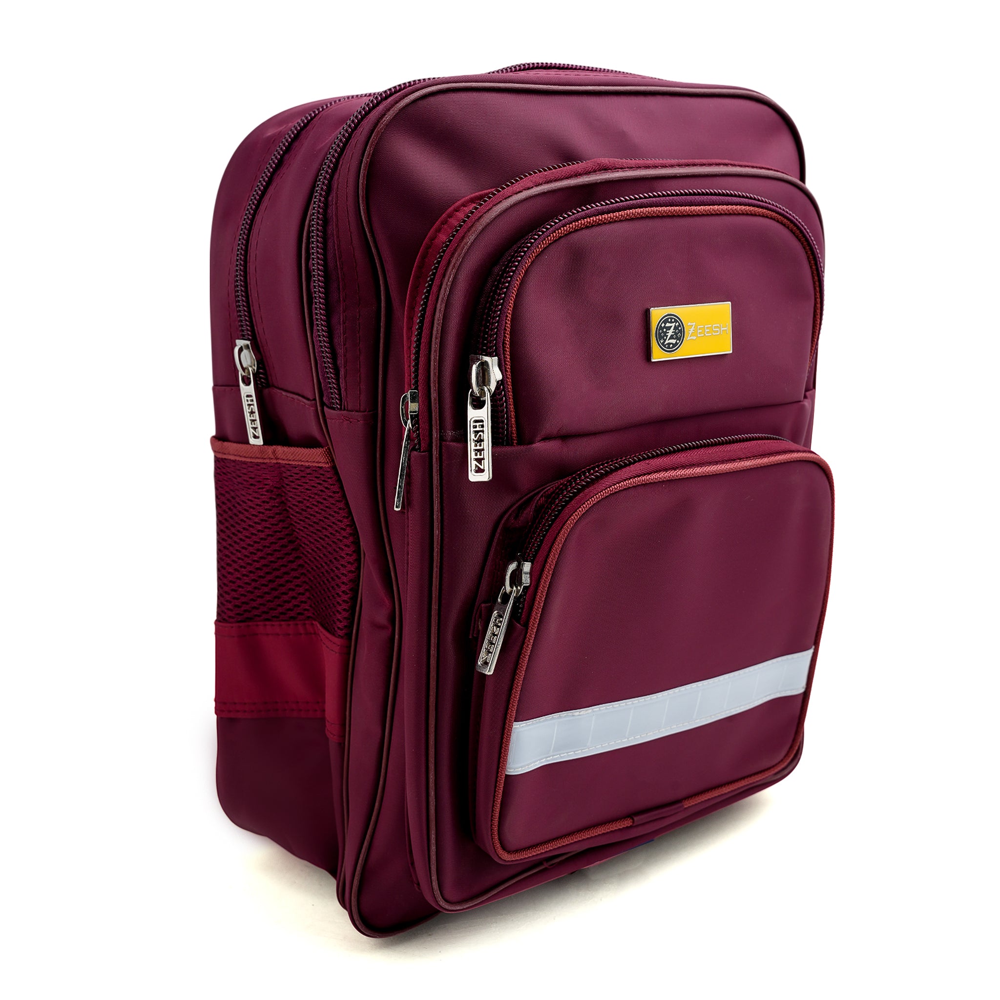 Kids School Backpack 17" Zee-216 - Maroon, School Bags, Chase Value, Chase Value