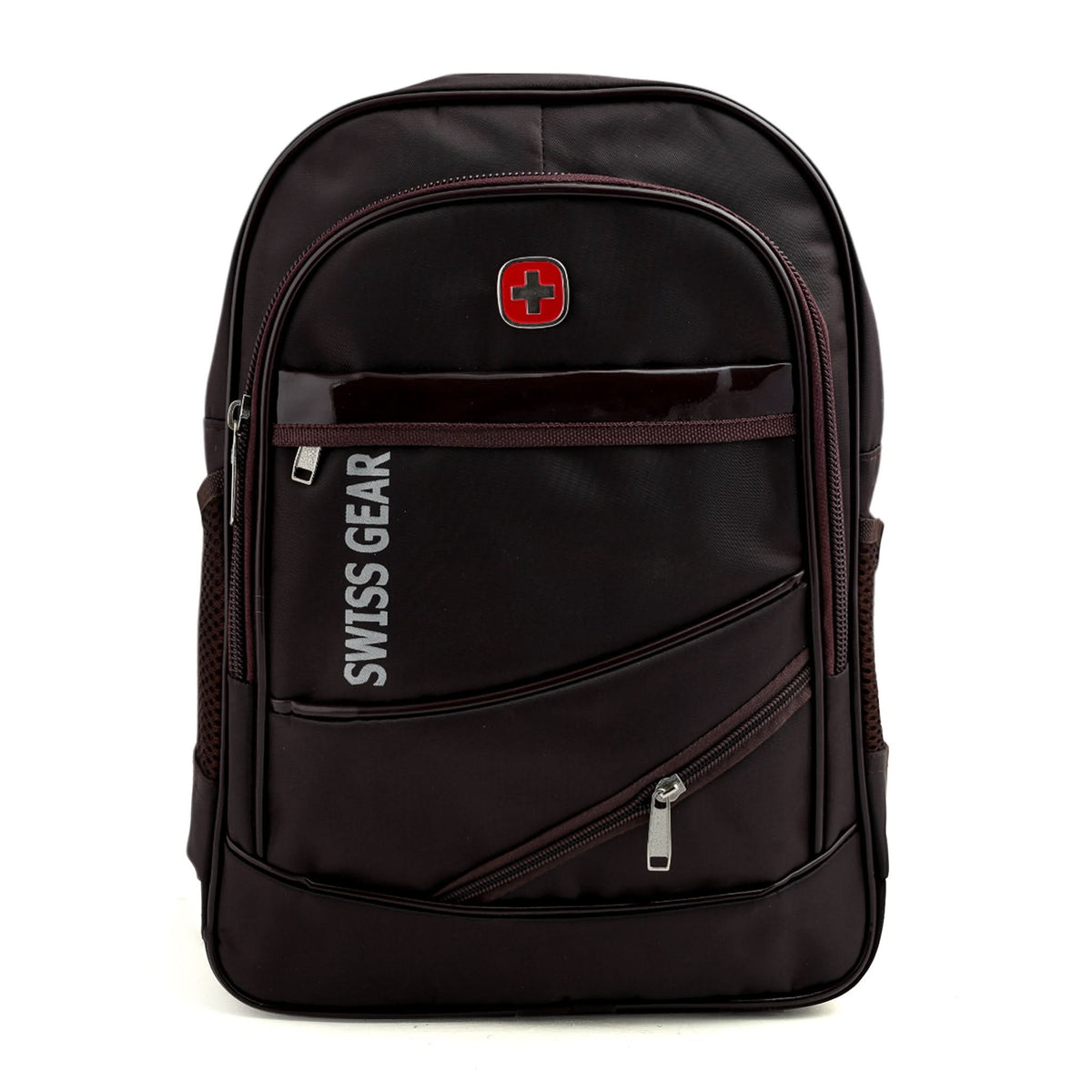 Kids School Backpack 15.5" KT-02 - Dark Brown, School Bags, Chase Value, Chase Value