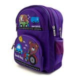 Kids School Backpack 13.5" Zee-215 - Purple, School Bags, Chase Value, Chase Value