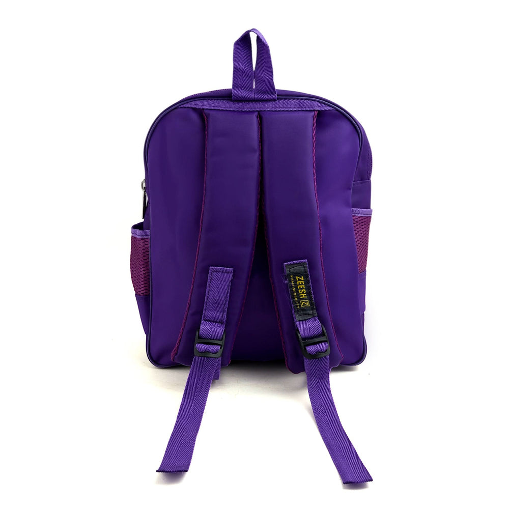 Kids School Backpack 13.5" Zee-215 - Purple, School Bags, Chase Value, Chase Value