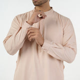 Eminent Men's Embroidered Kurta Shalwar Suit - Peach, Men's Shalwar Kameez, Eminent, Chase Value