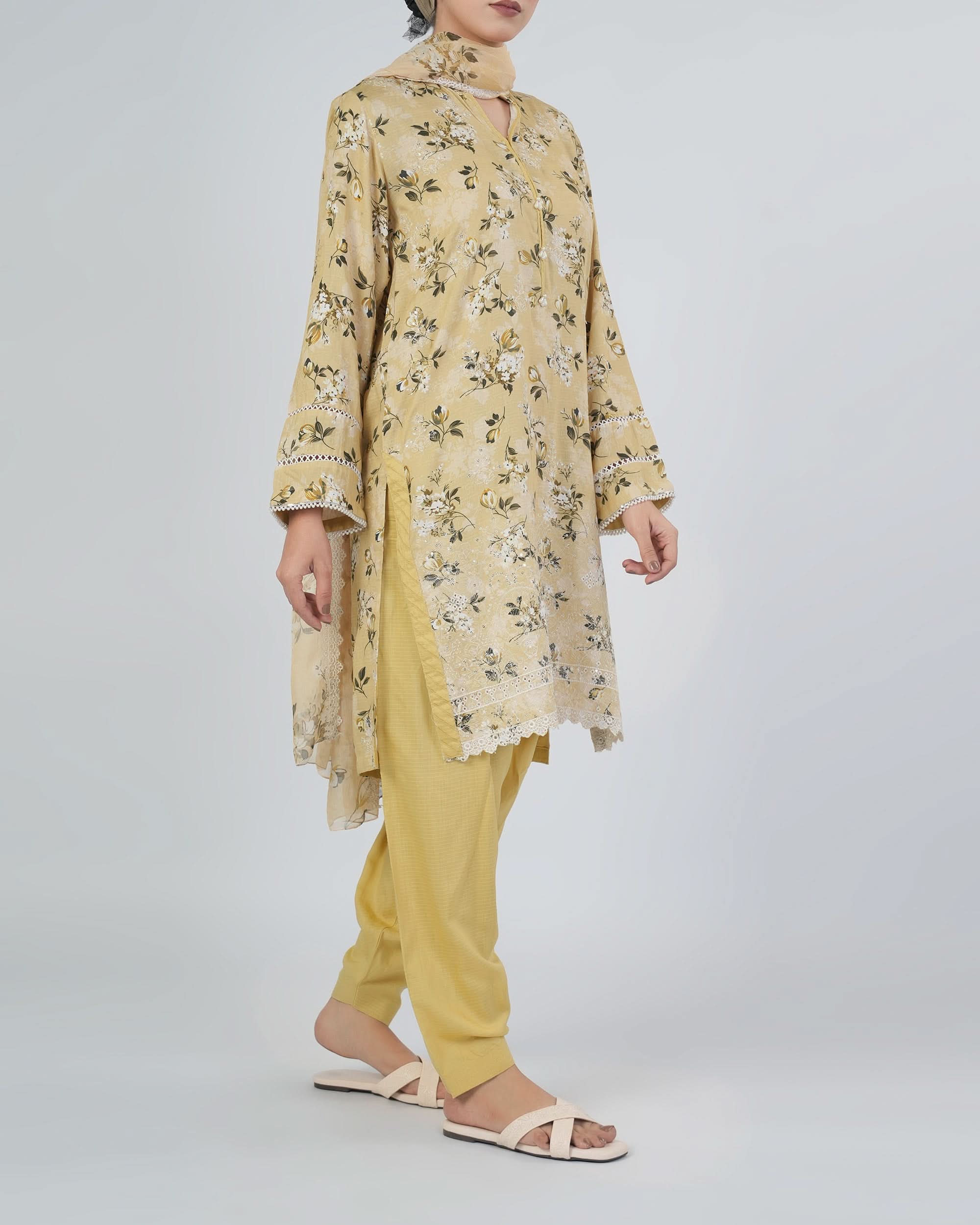 Eminent Women'S Printed Embroidered 3Pcs Suits, Women Shalwar Suits, Eminent, Chase Value