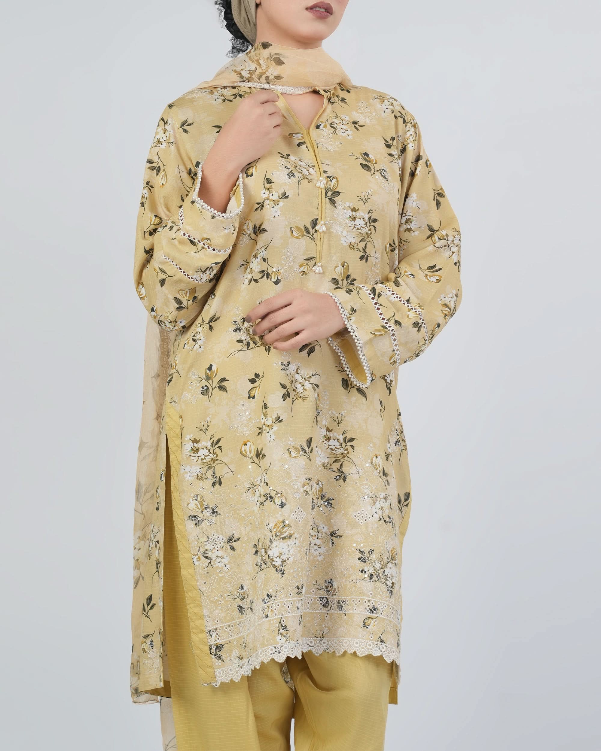 Eminent Women'S Printed Embroidered 3Pcs Suits, Women Shalwar Suits, Eminent, Chase Value