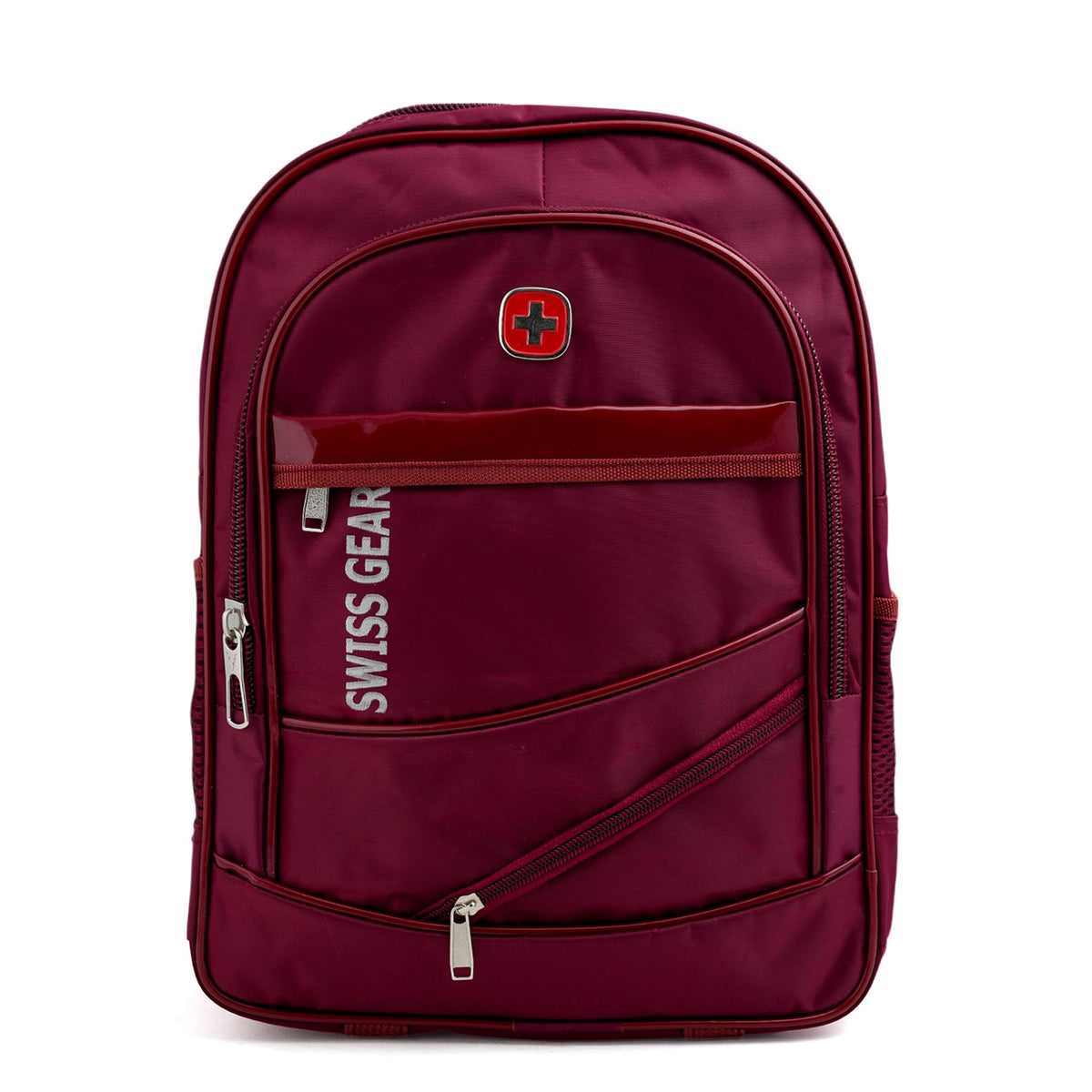 Kids School Backpack 15.5" KT-02 - Maroon, School Bags, Chase Value, Chase Value