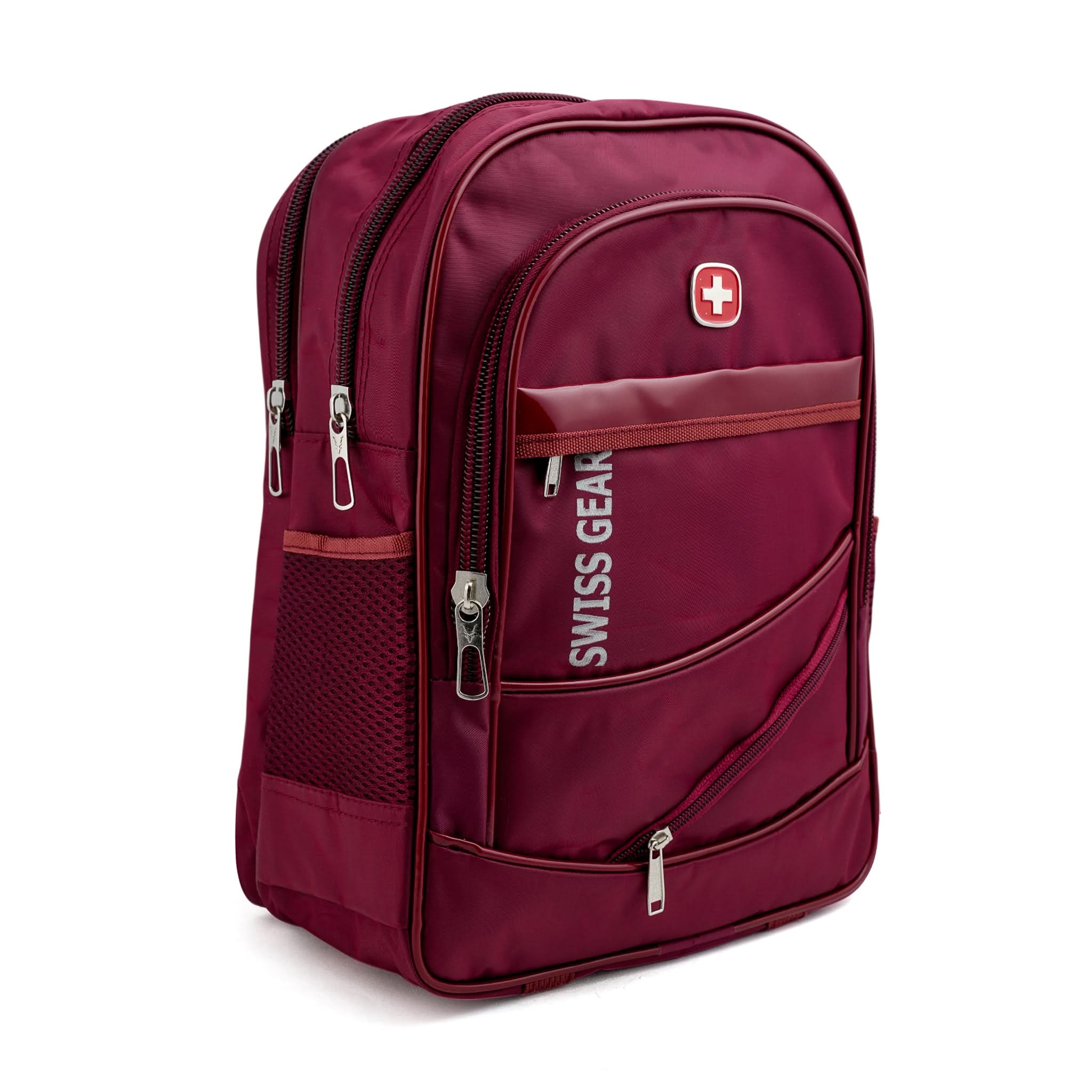 Kids School Backpack 13.5" KT-02 - Maroon, School Bags, Chase Value, Chase Value