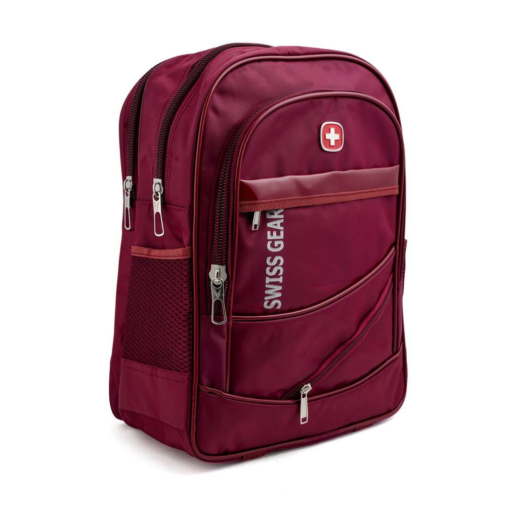 Kids School Backpack 13.5" KT-02 - Maroon, School Bags, Chase Value, Chase Value