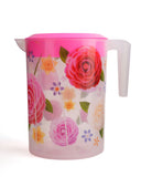 Flower Water Jug 2.2 Ltr, Jug & Glasses, Chase Value, Chase Value