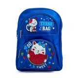 Kids School Backpack 15.5" Zee-215 - Navy Blue, School Bags, Chase Value, Chase Value