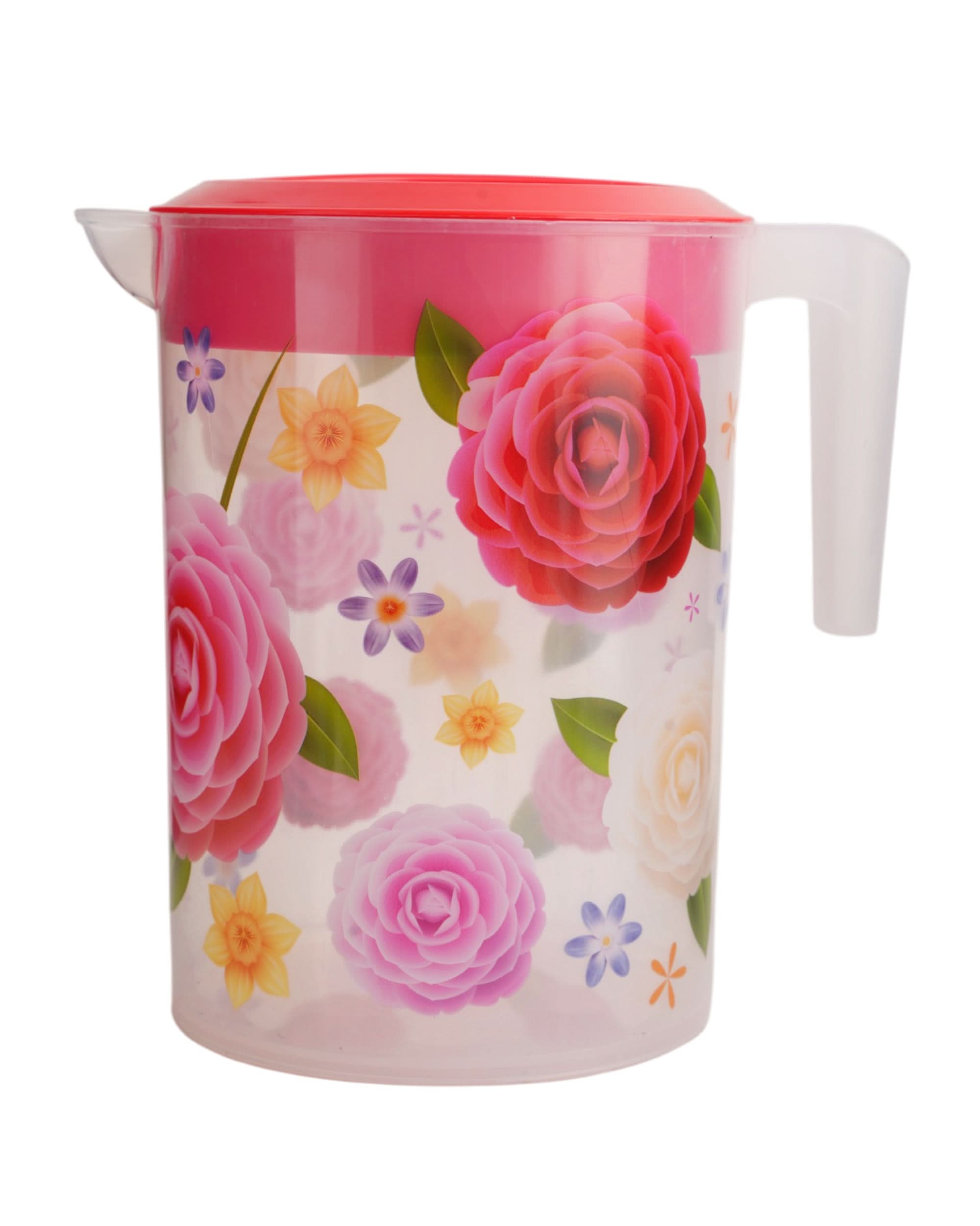 Flower Water Jug 2.2 Ltr, Jug & Glasses, Chase Value, Chase Value