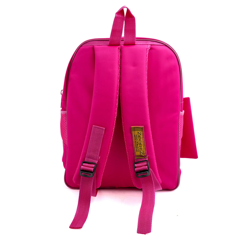 Kids School Backpack 15.5" Zee-214 - Pink, School Bags, Chase Value, Chase Value