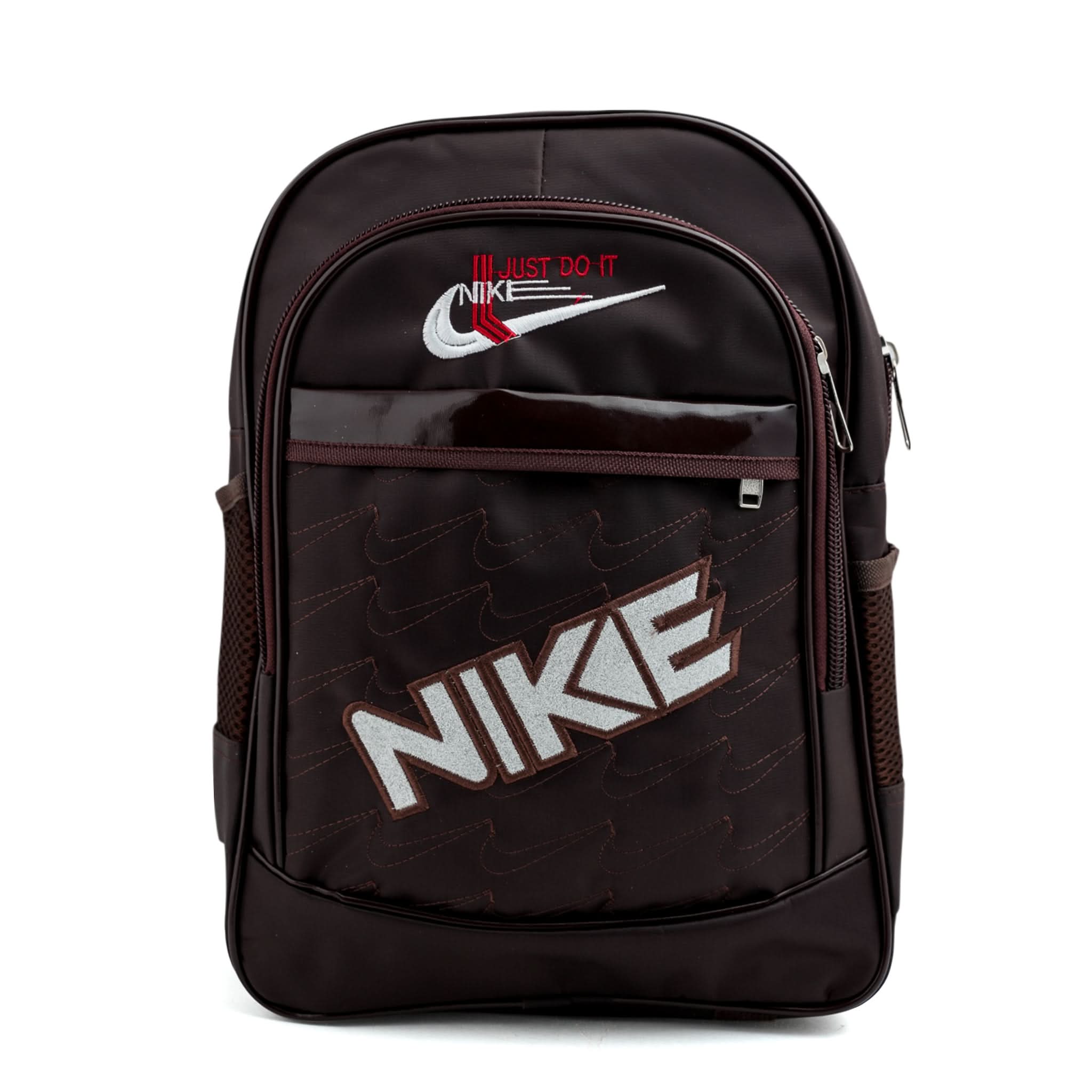 Kids School Backpack 15.5" KT-04 - Dark Brown, School Bags, Chase Value, Chase Value