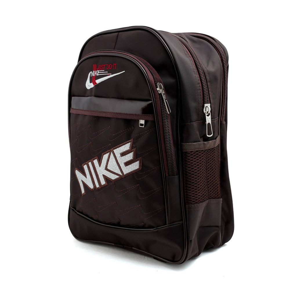 Kids School Backpack 13.5" KT-04 - Dark Brown, School Bags, Chase Value, Chase Value