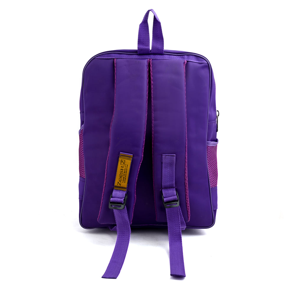 Kids School Backpack 17" Zee-216 - Purple, School Bags, Chase Value, Chase Value