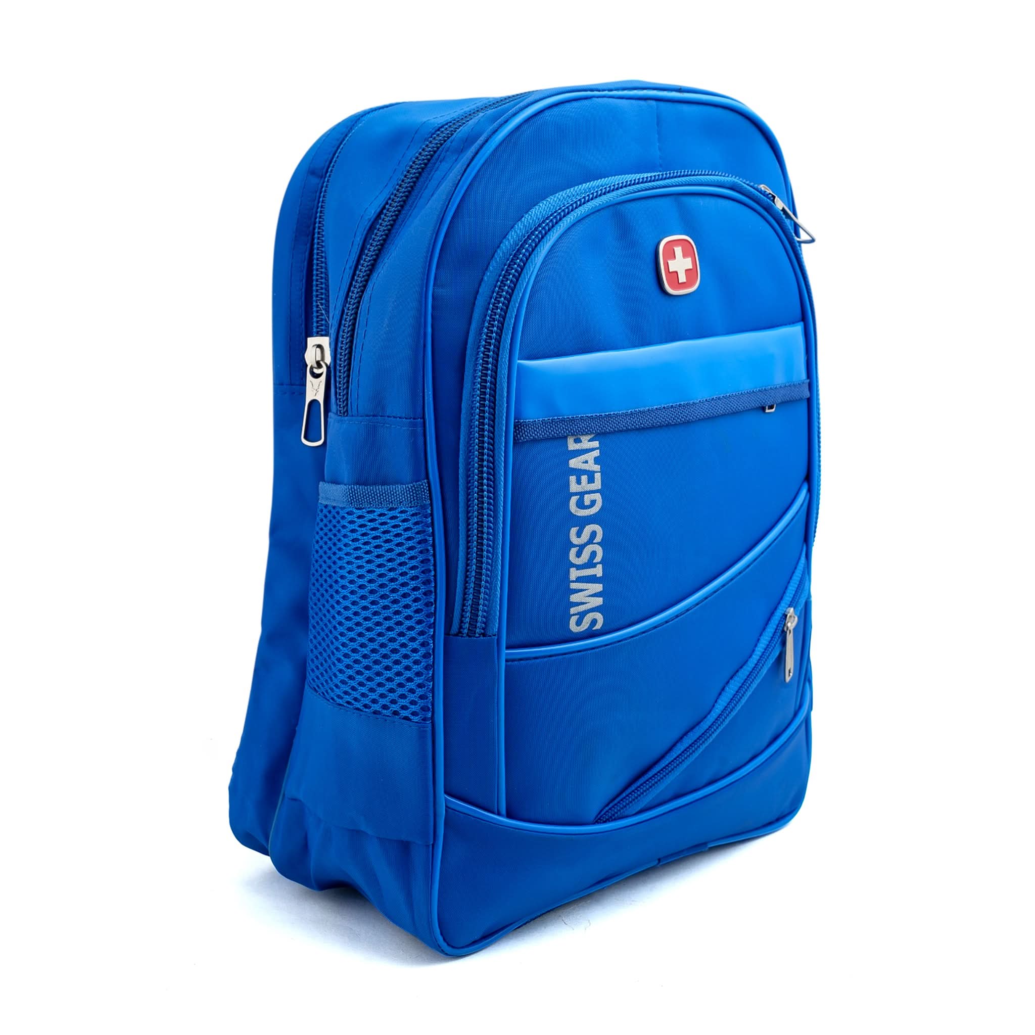 Kids School Backpack 13.5" KT-02 - Blue, School Bags, Chase Value, Chase Value