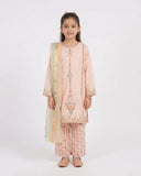 Girl’s 3Pcs Suit, Girls Shalwar Kameez, Chase Value, Chase Value