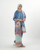 Valuables Women's Printed 3 Pc Suit